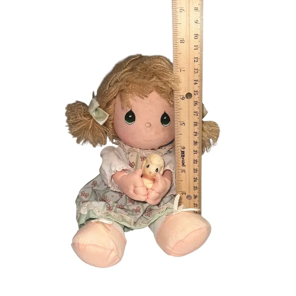 Vtg 80s Precious Moments Applause Connie Doll Blessed Are The Meek Lamb